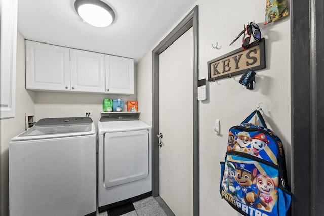 281 S Western Ave, Bartlett, IL 60103 - laundry area with cabinet space and washer and clothes dryer
