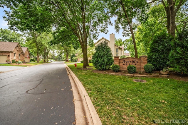 1348 Averill Cir, Geneva, IL 60134 - view of asphalt road with curbs