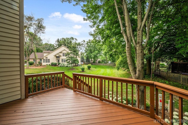 1348 Averill Cir, Geneva, IL 60134 - wooden deck featuring a fenced backyard