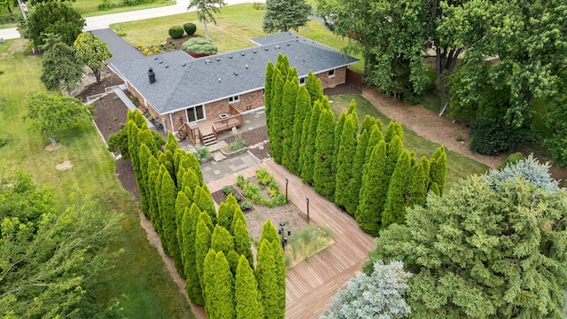 24935 S Ridge Rd, Elwood, IL 60421 - aerial view of property and surrounding area
