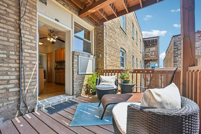 245 W Washington Blvd Unit 2B, Oak Park, IL 60302 - view of deck