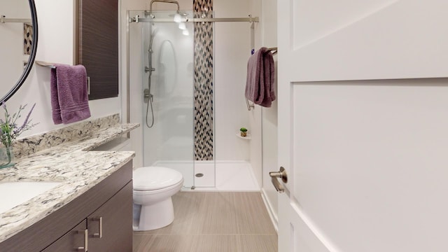 1671 N Belmont Ct, Arlington Heights, IL 60004 - bathroom with a shower stall and vanity