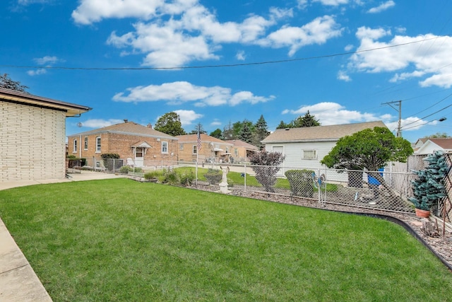 5215 S Meade Ave, Chicago, IL 60638 - view of yard with a patio area