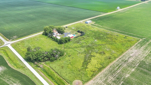 887 N 1100e Rd, Melvin, IL 60952 - overview of rural landscape