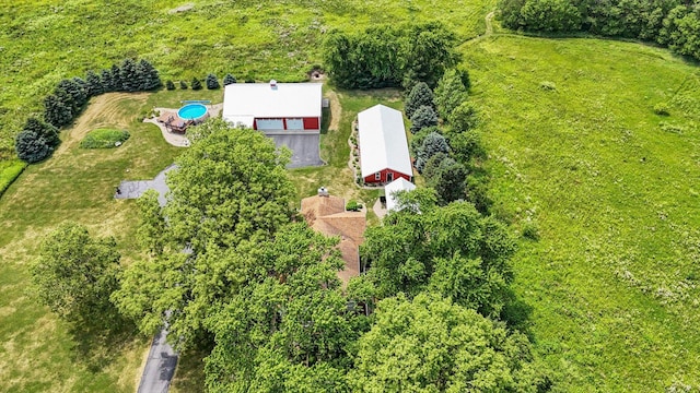 887 N 1100e Rd, Melvin, IL 60952 - bird's eye view of a pool