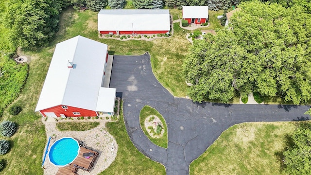 887 N 1100e Rd, Melvin, IL 60952 - drone / aerial view of a pool