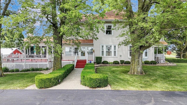 887 N 1100e Rd, Melvin, IL 60952 - view of front of property featuring a front lawn