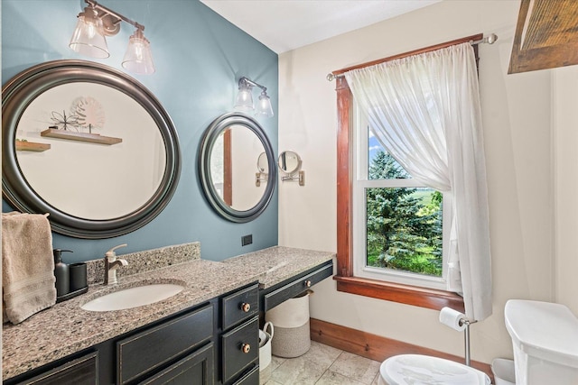 887 N 1100e Rd, Melvin, IL 60952 - bathroom with toilet and vanity