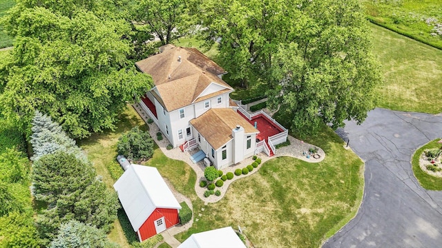 887 N 1100e Rd, Melvin, IL 60952 - aerial view of property and surrounding area