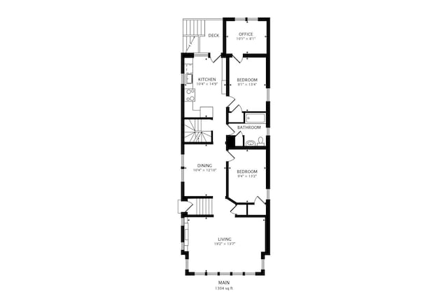3740 N Whipple St, Chicago, IL 60618 - view of floor plan / room layout