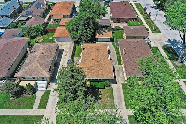 5504 Oakdale Dr, Oak Lawn, IL 60453 - aerial view of property and surrounding area with nearby suburban area