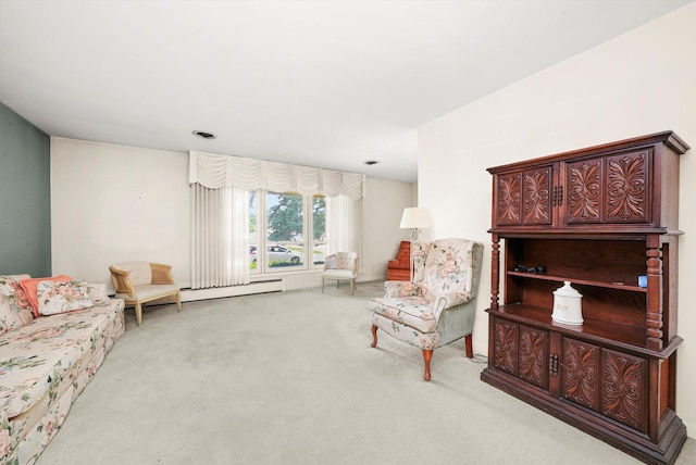 5504 Oakdale Dr, Oak Lawn, IL 60453 - view of carpeted living room