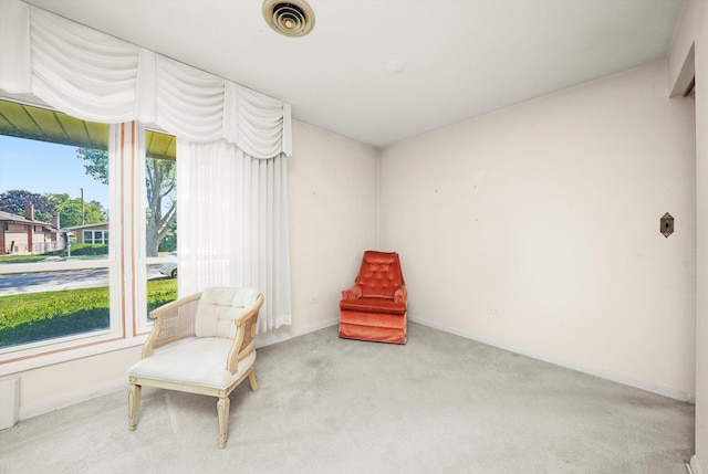 5504 Oakdale Dr, Oak Lawn, IL 60453 - sitting room with carpet floors and baseboards