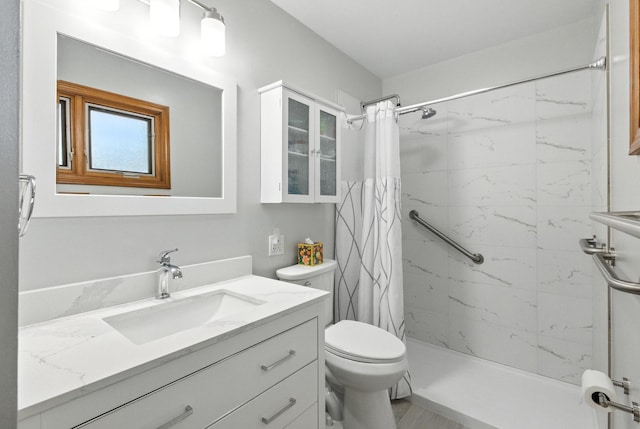 2S624 Gray Ave, Lombard, IL 60148 - bathroom with vanity and a marble finish shower