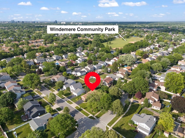 787 Bluejay Cir, Elk Grove Village, IL 60007 - aerial perspective of suburban area