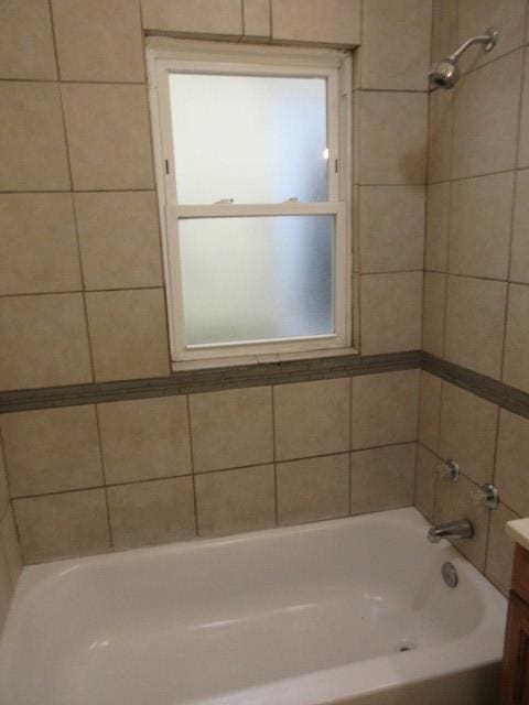7522 S Merrill Ave, Chicago, IL 60649 - bathroom with vanity and shower / tub combination