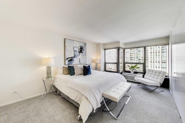 30 E Huron St Unit 2602, Chicago, IL 60611 - carpeted bedroom with baseboards