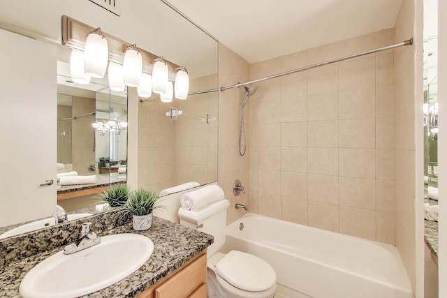 30 E Huron St Unit 2602, Chicago, IL 60611 - bathroom featuring vanity and shower / tub combination