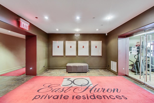 30 E Huron St Unit 2602, Chicago, IL 60611 - community lobby featuring recessed lighting