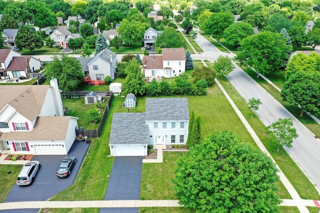 1097 Dovercliff Way, Crystal Lake, IL 60014 - aerial view of residential area