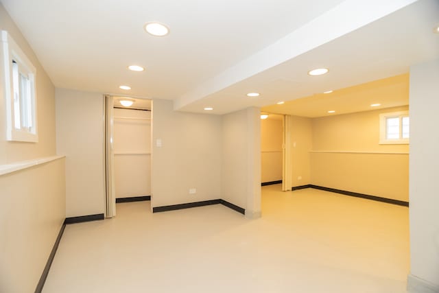 1103 Circle Ave, Forest Park, IL 60130 - below grade area featuring recessed lighting
