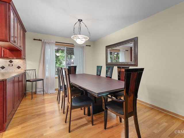 780 Chisholm Trl, Roselle, IL 60172 - dining room with light wood-style flooring and baseboards