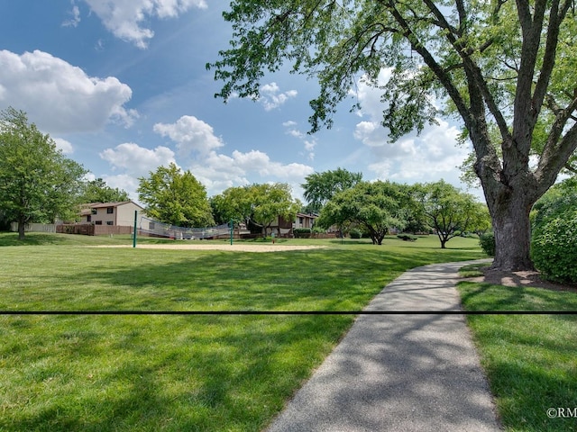 780 Chisholm Trl, Roselle, IL 60172 - view of property's community featuring volleyball court and a yard