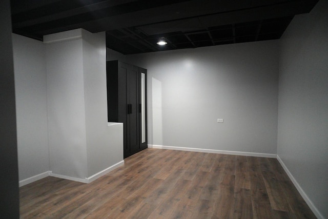 182 Cherrywood Ct, Romeoville, IL 60446 - finished below grade area featuring wood finished floors