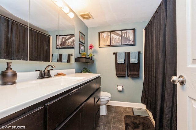 11129 NW Rd Unit A, Palos Hills, IL 60465 - full bathroom with vanity and tile patterned floors
