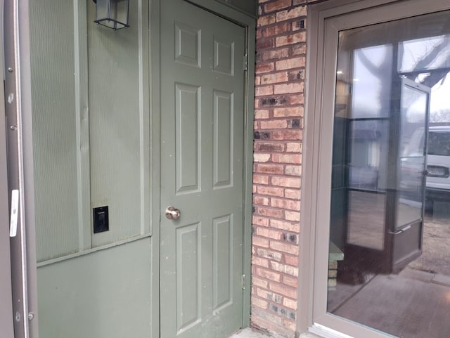 11129 NW Rd Unit A, Palos Hills, IL 60465 - view of exterior entry with brick siding