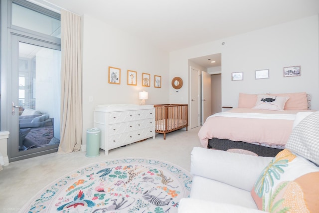 600 N Lake Shore Dr Unit 1905, Chicago, IL 60611 - bedroom with carpet floors and access to exterior