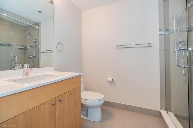 600 N Lake Shore Dr Unit 1905, Chicago, IL 60611 - full bath featuring a stall shower, vanity, and tile patterned flooring