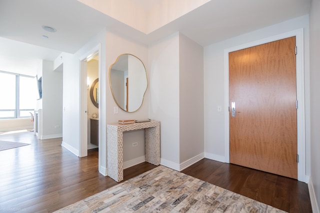 600 N Lake Shore Dr Unit 1905, Chicago, IL 60611 - foyer featuring wood finished floors and baseboards