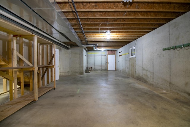 1642 Waterberry Ct, Bourbonnais, IL 60914 - view of unfinished basement