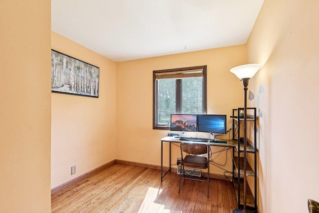 1020 Cassie Dr, Joliet, IL 60435 - office featuring wood finished floors and baseboards