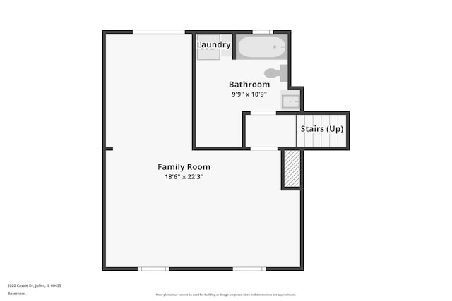 1020 Cassie Dr, Joliet, IL 60435 - view of property floor plan