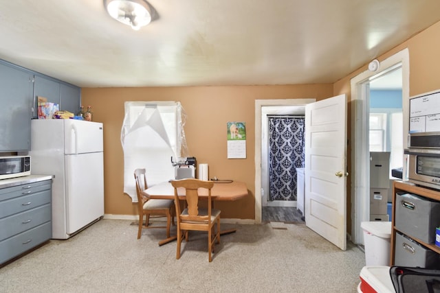 222 W S St, Dwight, IL 60420 - dining space with baseboards