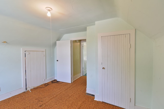222 W S St, Dwight, IL 60420 - additional living space with lofted ceiling and light colored carpet