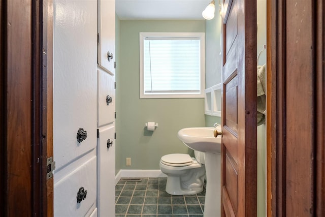 15313 Furrow Rd, Pekin, IL 61554 - bathroom featuring tile patterned flooring and toilet