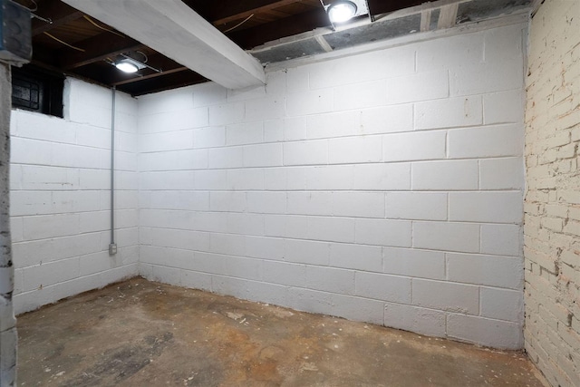 15313 Furrow Rd, Pekin, IL 61554 - view of unfinished below grade area