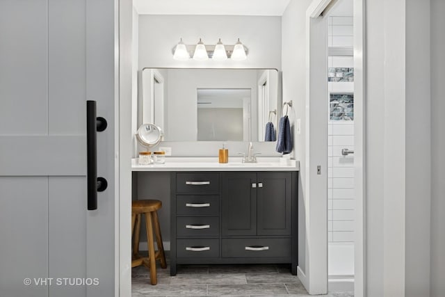 436 Shoreline Rd, Lake Barrington, IL 60010 - bathroom featuring vanity