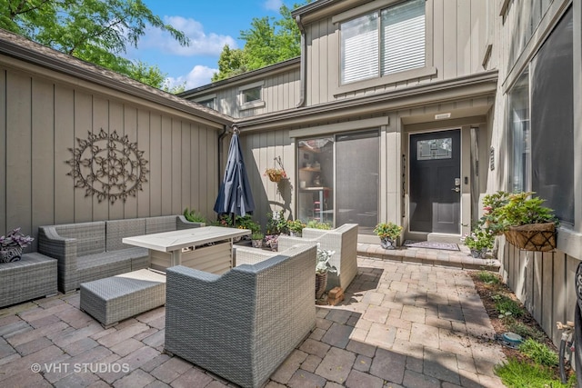 436 Shoreline Rd, Lake Barrington, IL 60010 - view of patio featuring outdoor lounge area