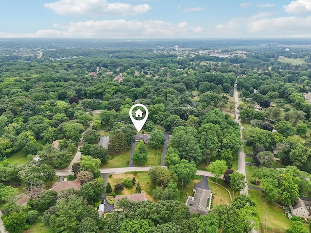 205 Sherwood Rd, Elgin, IL 60120 - aerial view of a forest