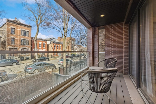 1423 W Huron St Unit 1, Chicago, IL 60642 - view of balcony