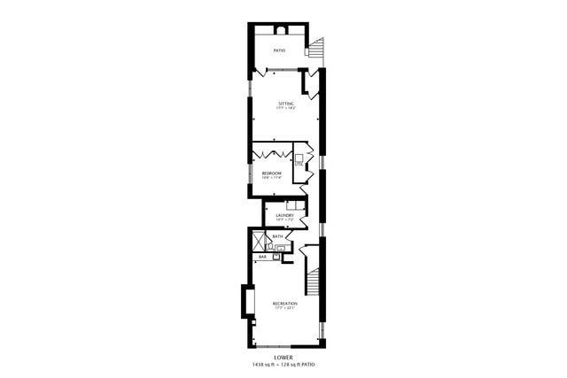 1423 W Huron St Unit 1, Chicago, IL 60642 - view of room layout