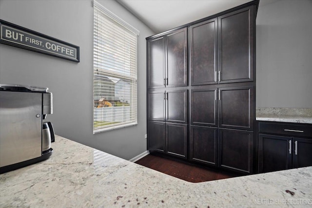2267 Lundquist Dr, Aurora, IL 60503 - washroom featuring dark wood-style flooring and baseboards
