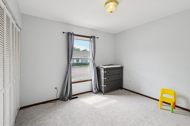 226 Nantucket Hbr Unit 226, Schaumburg, IL 60193 - unfurnished bedroom with carpet floors and a closet