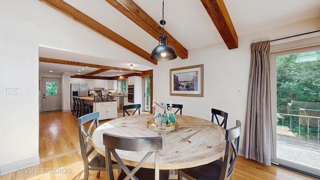 11649 S Walnut Ridge Dr, Palos Park, IL 60464 - dining area featuring light wood finished floors and baseboards