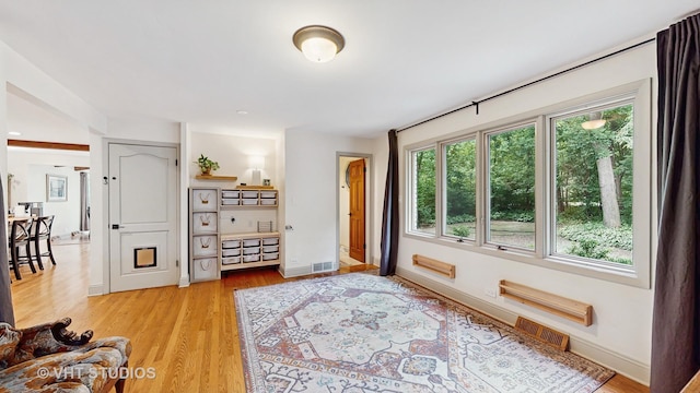 11649 S Walnut Ridge Dr, Palos Park, IL 60464 - living area with light wood finished floors and baseboards
