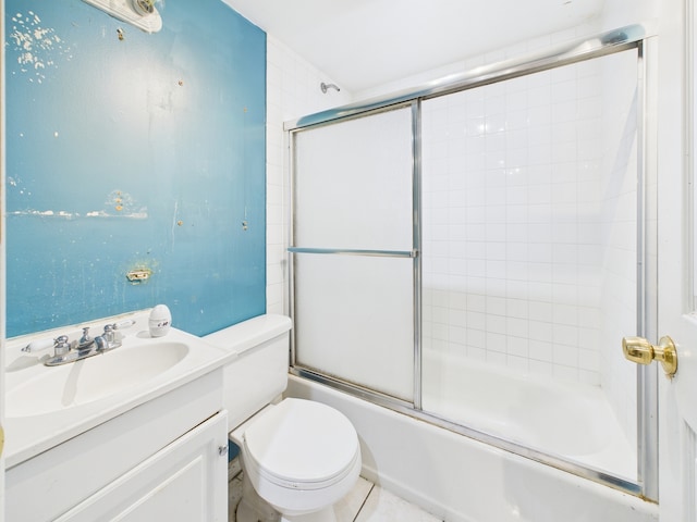 2933 W Wilcox St, Chicago, IL 60612 - full bathroom featuring bath / shower combo with glass door and vanity